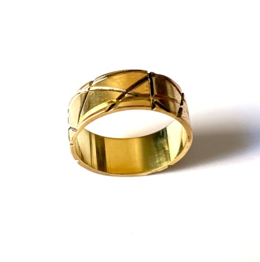 Bague Rainures
